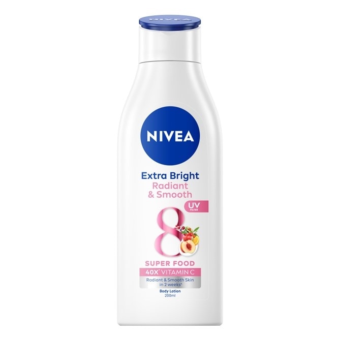NIVEA Extra Bright Radiant & Smooth Lotion with UV Filter 200ml