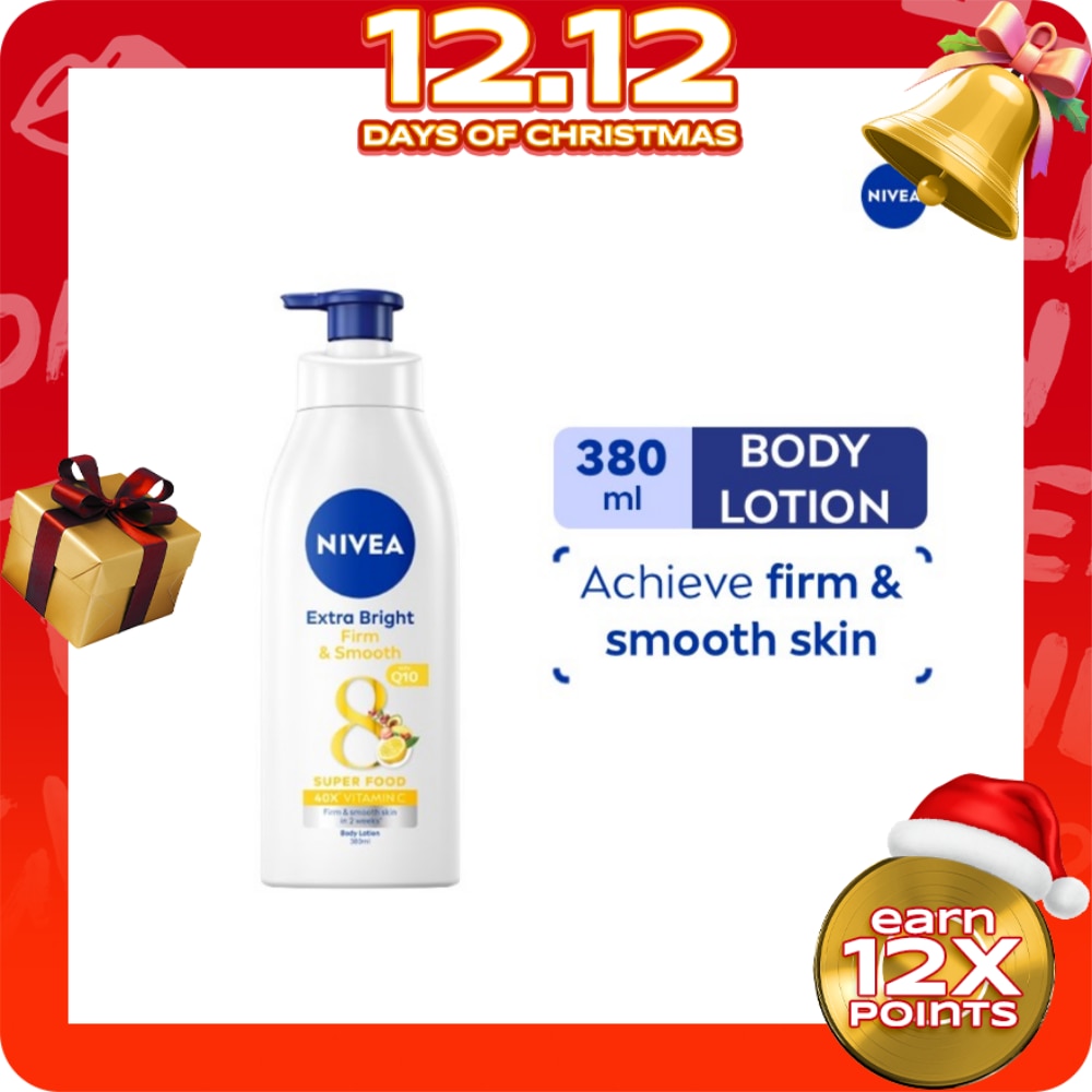 NIVEA Body Extra Bright Firm & Smooth Lotion 380ml