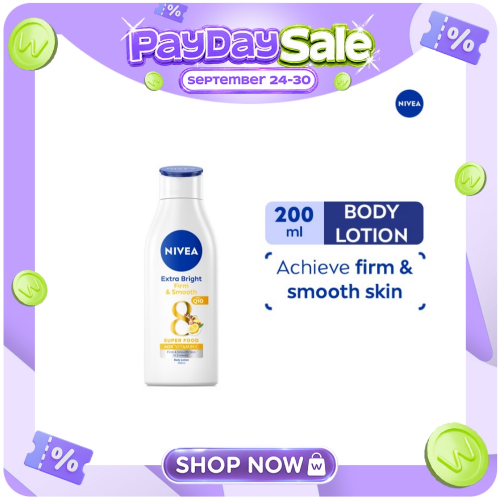 NIVEA Body Extra Bright Firm & Smooth Lotion 200ml image