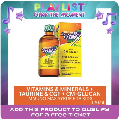 CHERIFER - Cherifer ImmunoMax Syrup for Kids 120ml