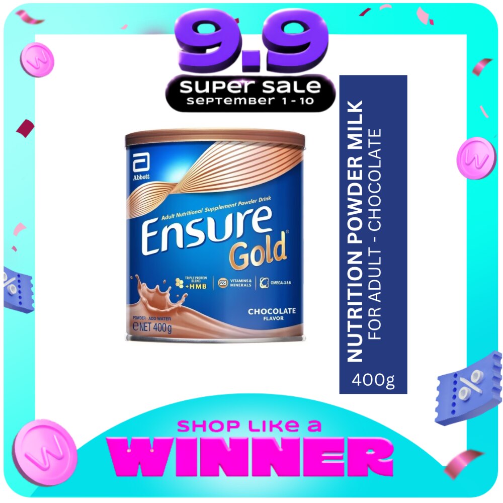 Ensure Gold Choco 400g Powdered Milk - Adult Supplement image