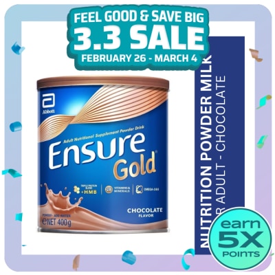 ENSURE Ensure Gold Choco 400g Powdered Milk - Adult Supplement
