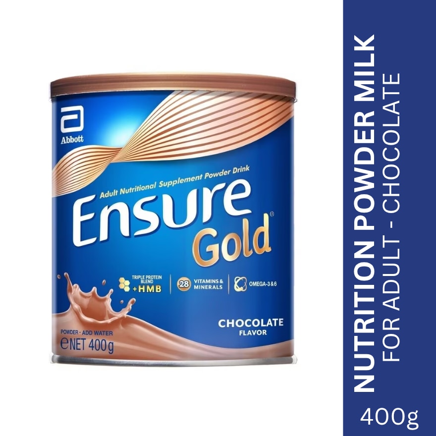 Ensure Gold Choco 400g Powdered Milk - Adult Supplement
