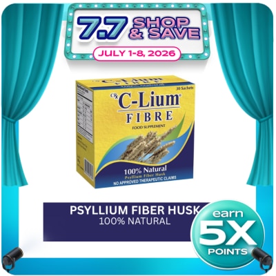 CLIUM - Psyllium Fibre 30 Sachets