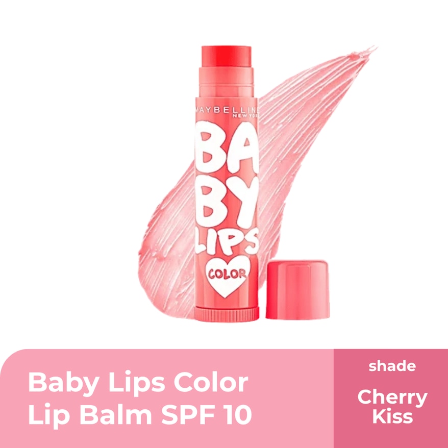 MAYBELLINE Baby Lips Loves Color Lip Balm SPF 10 Cherry Kiss 4g image