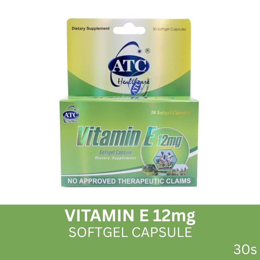 Vitamin E 500 mg Softgel 30 Capsules