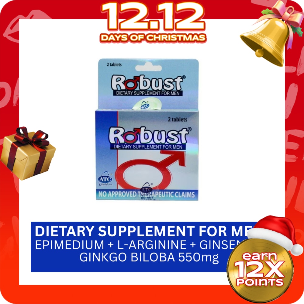 Epimedium + L-arginine + Ginseng + Ginkgo biloba550 mg x2 Tablets