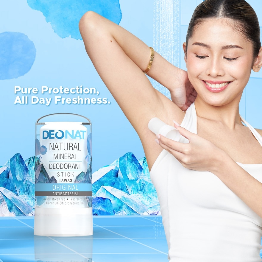 Natural Mineral Deodorant Stick 60g