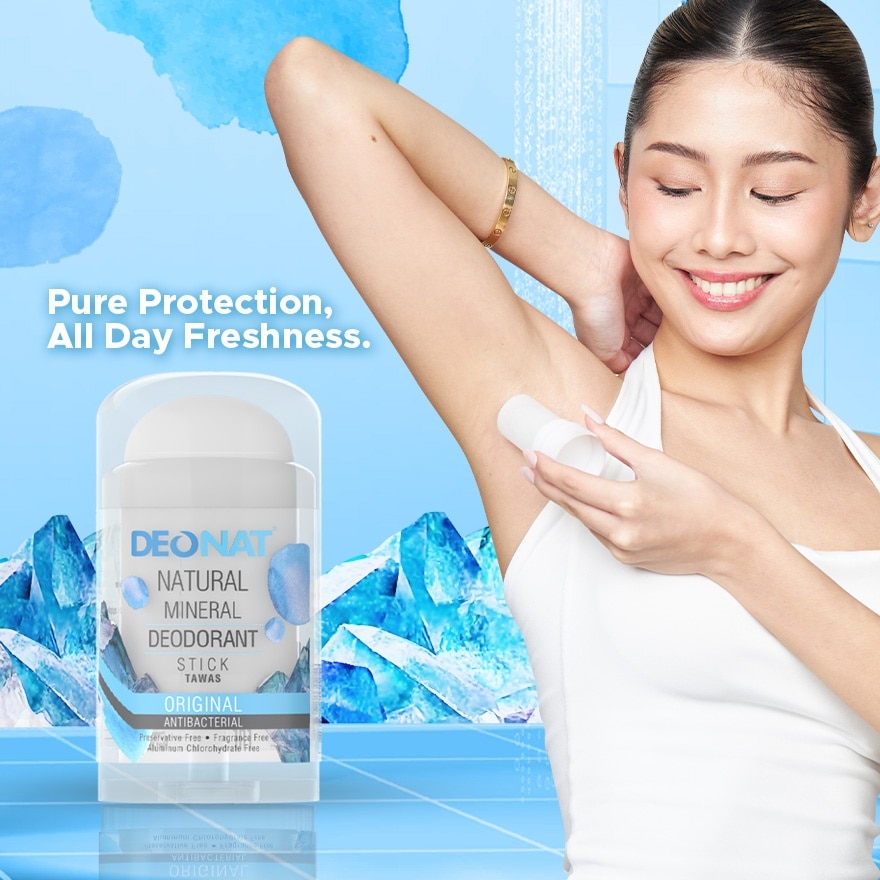 Natural Mineral Deodorant Stick 100g