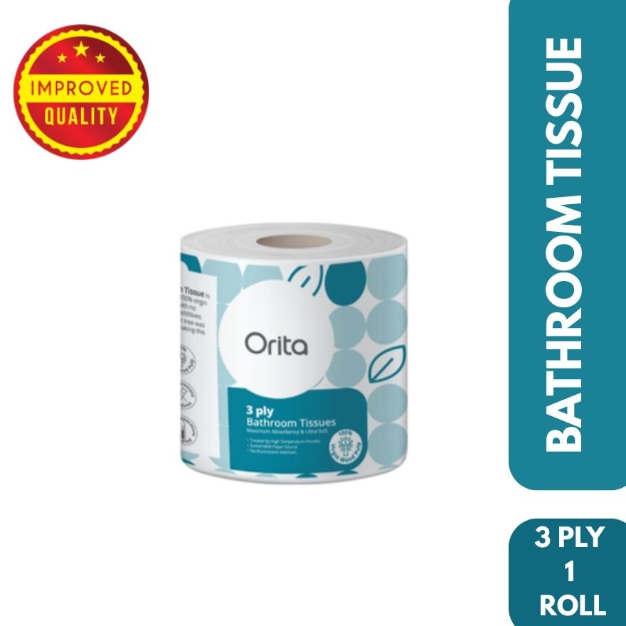 Bathroom Tissue Single 3ply 450 sheets image