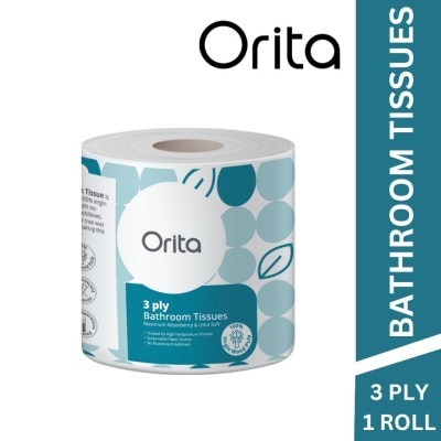 ORITA Bathroom Tissue Single 3ply 450 sheets