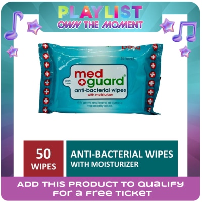 MED GUARD - Anti Bacterial wipes with Moisture 50s