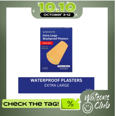 WATSONS Washproof Plaster 10s Xlarge image
