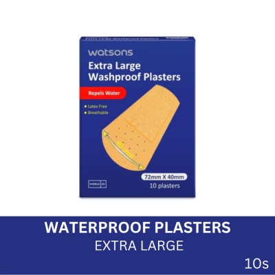 WATSONS Washproof Plaster 10s Xlarge