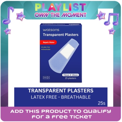 WATSONS - Transparent Plaster 25s