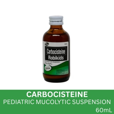 ROBIKIDS Carbocisteine Pedia Suspension 250mg x60mL