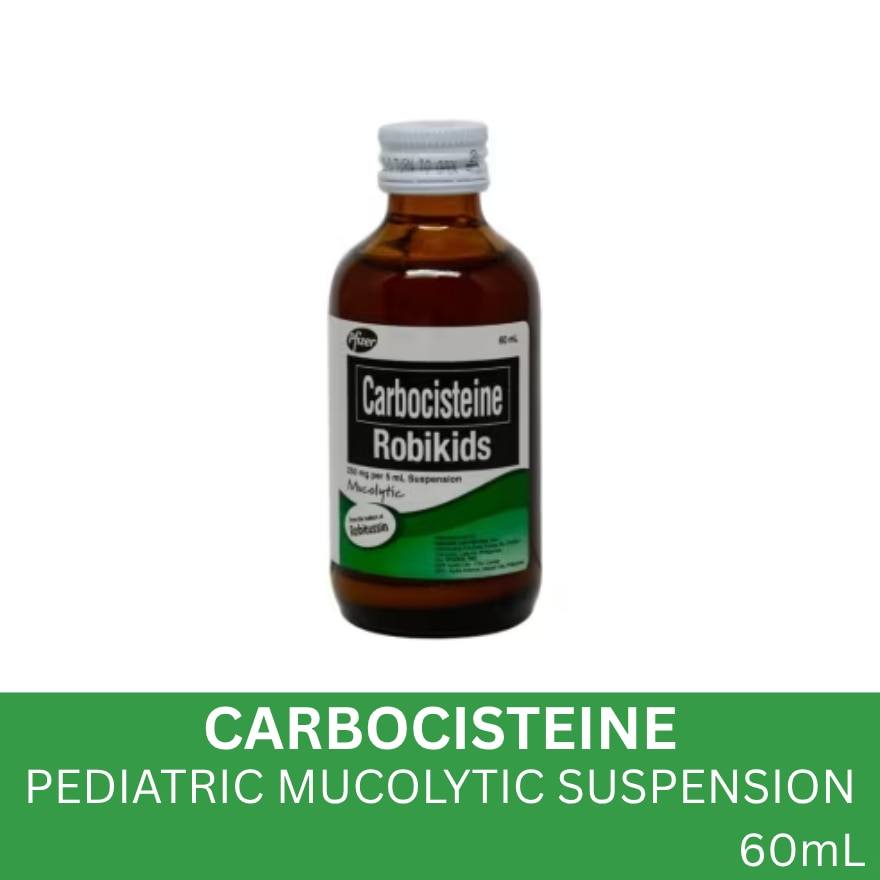 Carbocisteine Pedia Suspension 250mg x60mL