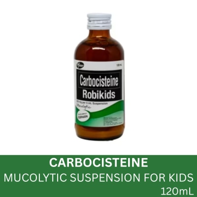 ROBIKIDS, Carbocisteine Pedia Suspension 250mg x120mL | Watsons Philippines