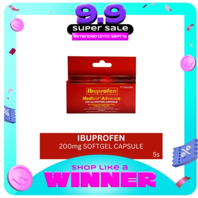 MEDICOL - Ibuprofen Softgel Capsule X 5 Capsules/Pack image