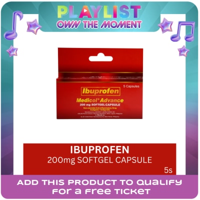 MEDICOL - Ibuprofen Softgel Capsule X 5 Capsules/Pack