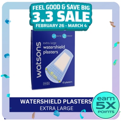 WATSONS Extra Large Watershield Plasters 10s