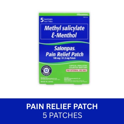 SALONPAS Pain Relief Patch 5s