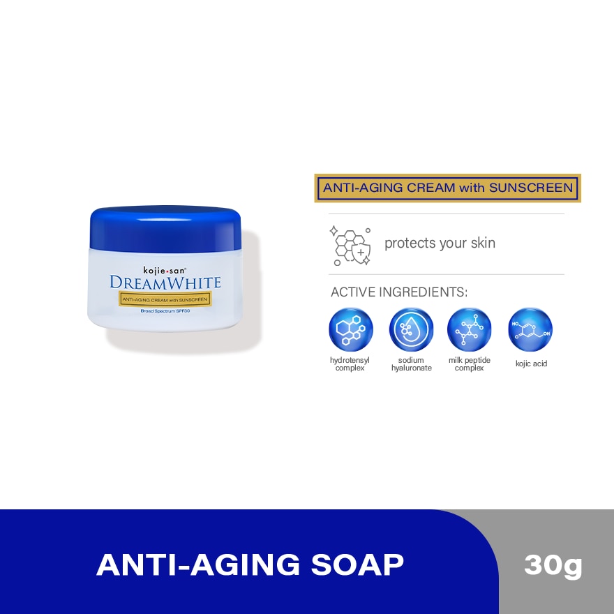 Dream White Anti-Aging Cream SPF30 30g