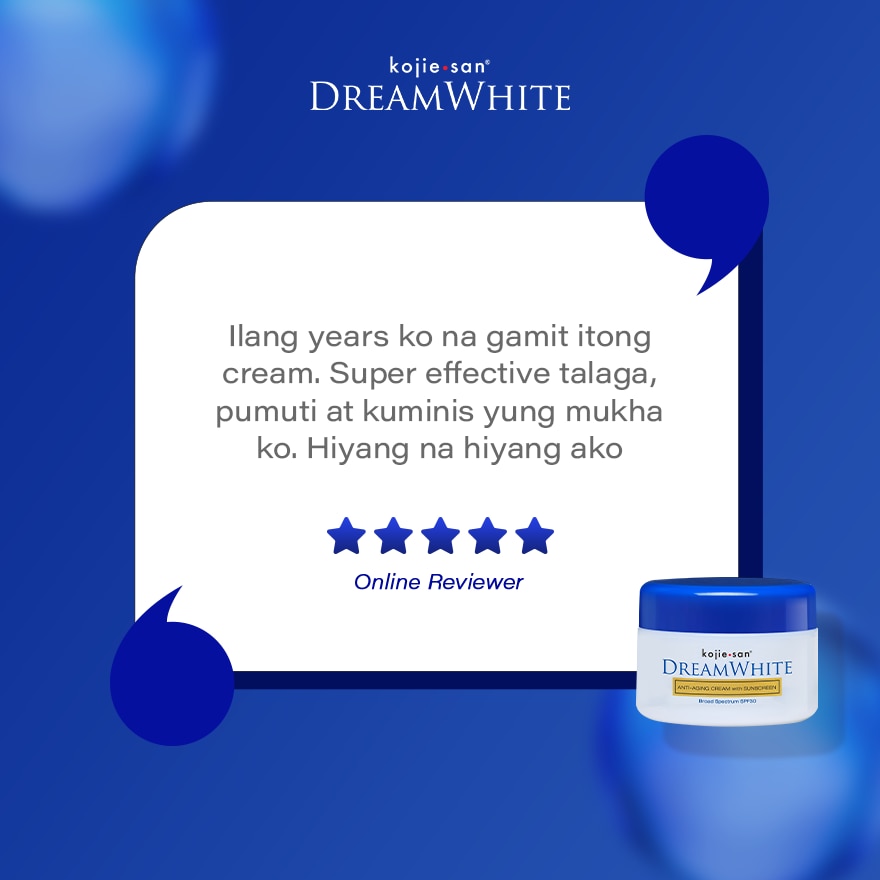 Dream White Anti-Aging Cream SPF30 30g