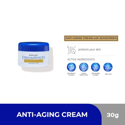 KOJIE SAN - Dream White Anti-Aging Cream SPF30 30g