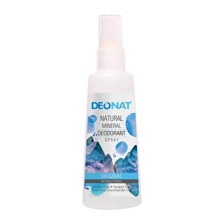 Natural Mineral Deodorant Spray 100ml