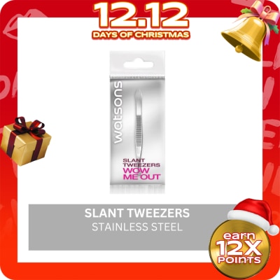 WATSONS Stainless Steel Slant Tweezers