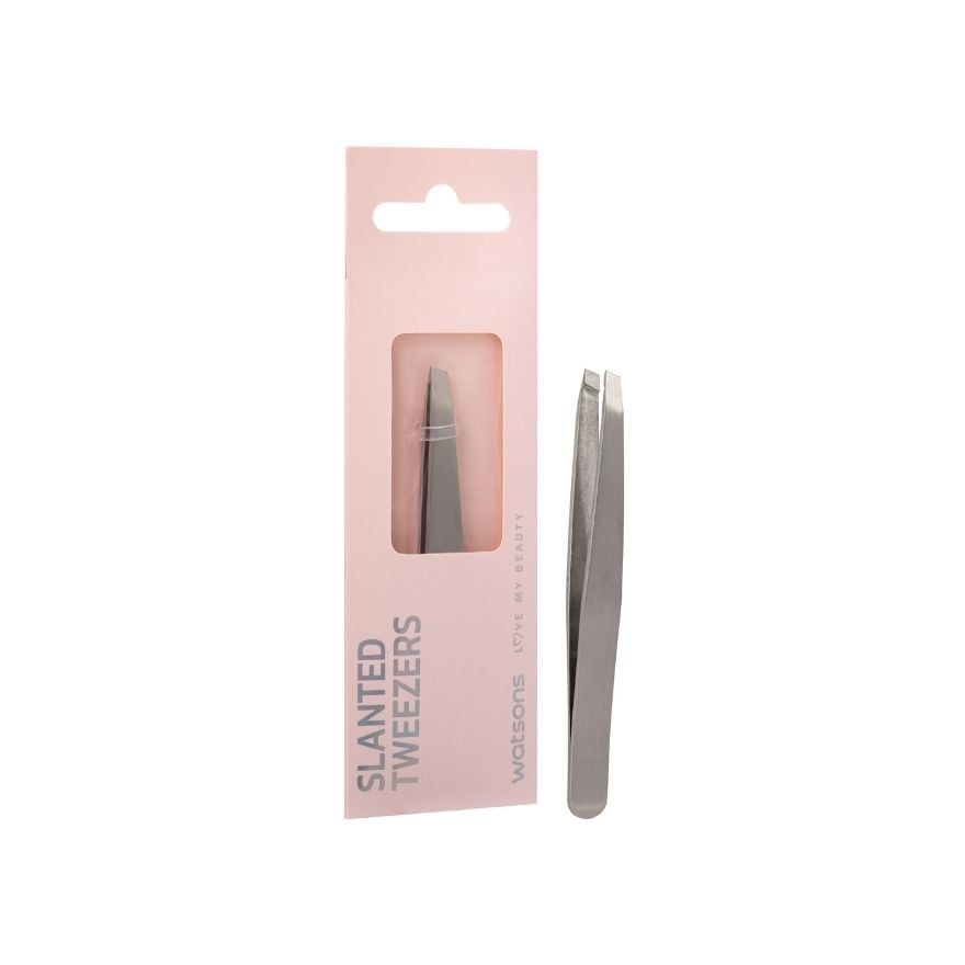 Stainless Steel Slant Tweezers image