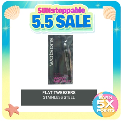WATSONS - Stainless Steel Flat Tweezers