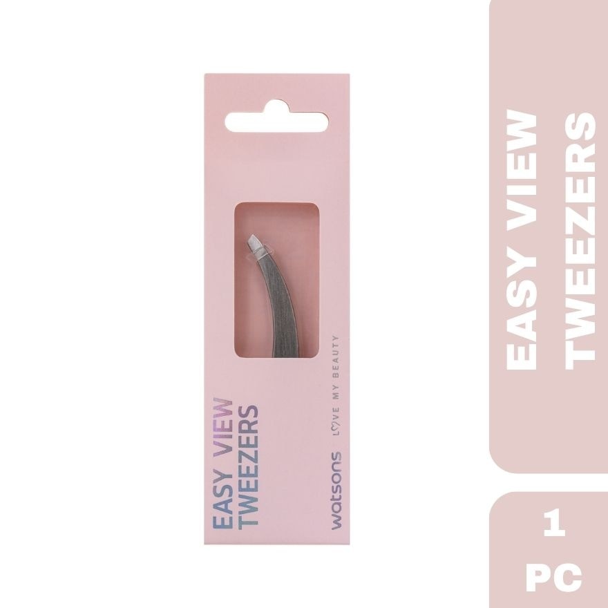 Stainless Steel Flat Tweezers image