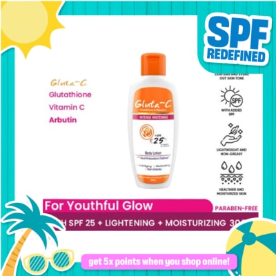 GLUTA C - GLUTA C Intense Whitening Body Lotion SPF 25 300ml
