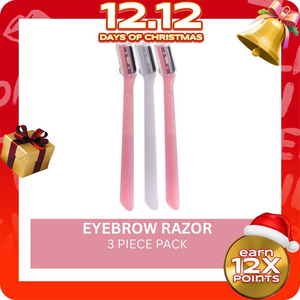 Wow Me Out Eyebrow Razor 3 Piece Pack