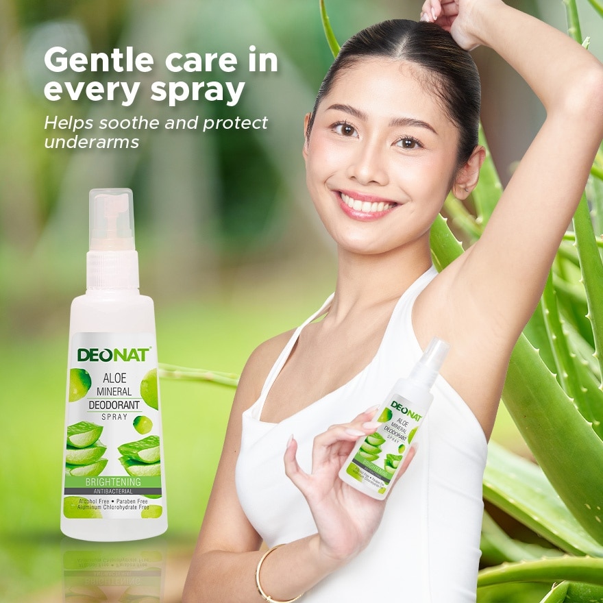 Aloe Mineral Deodorant Spray 100ml