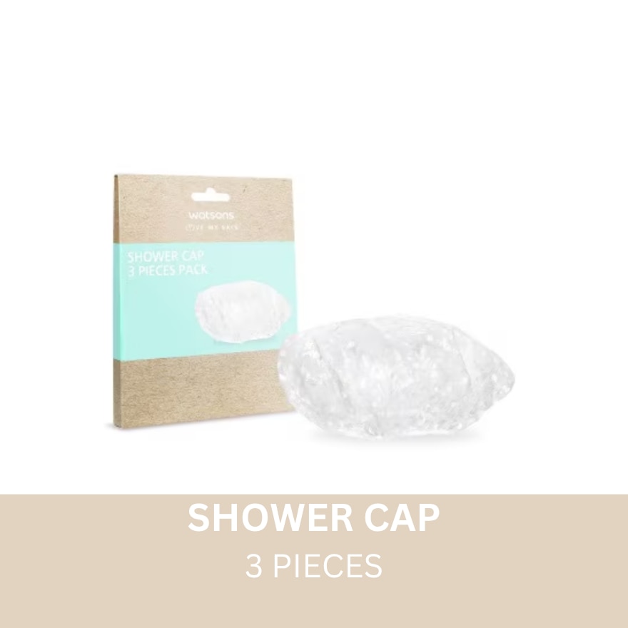Shower Cap 2 Piece Pack