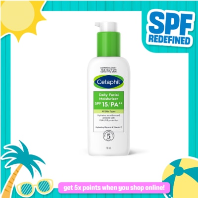 CETAPHIL - Daily Facial Moisturizer SPF 15 - 118 ML