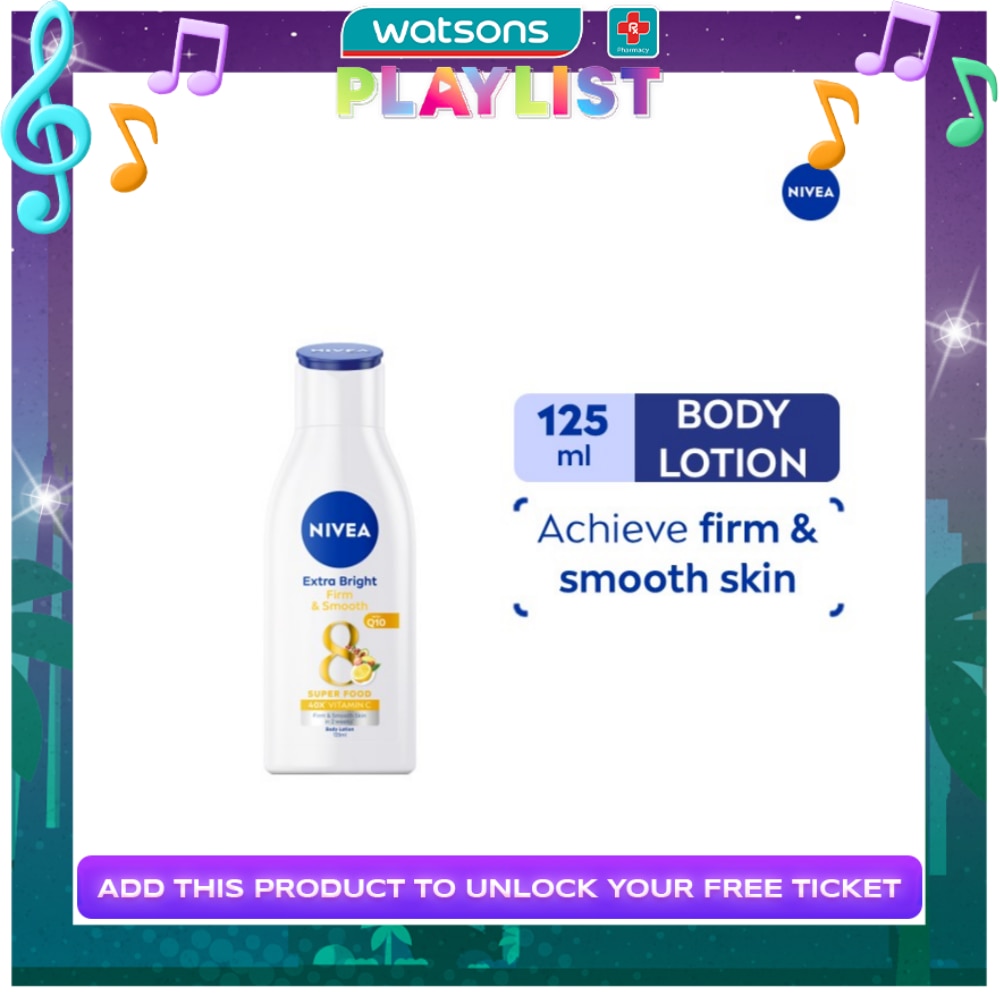 NIVEA Body Extra Bright Firm & Smoth Lotion 125ml