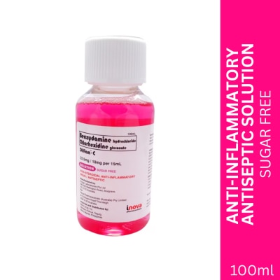 DIFFLAM Anti-inflammatory Antiseptic Solution 100ml