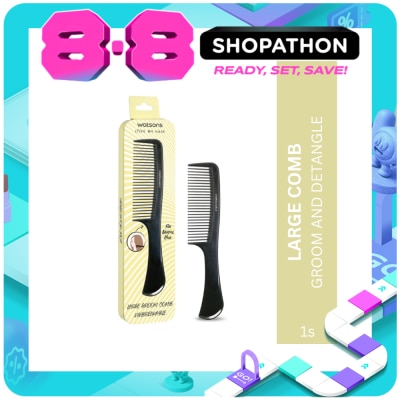 WATSONS - large Groom and Detangle Comb image