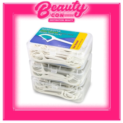 WATSONS Flat Thread Mint Dental Flossers Loose Box