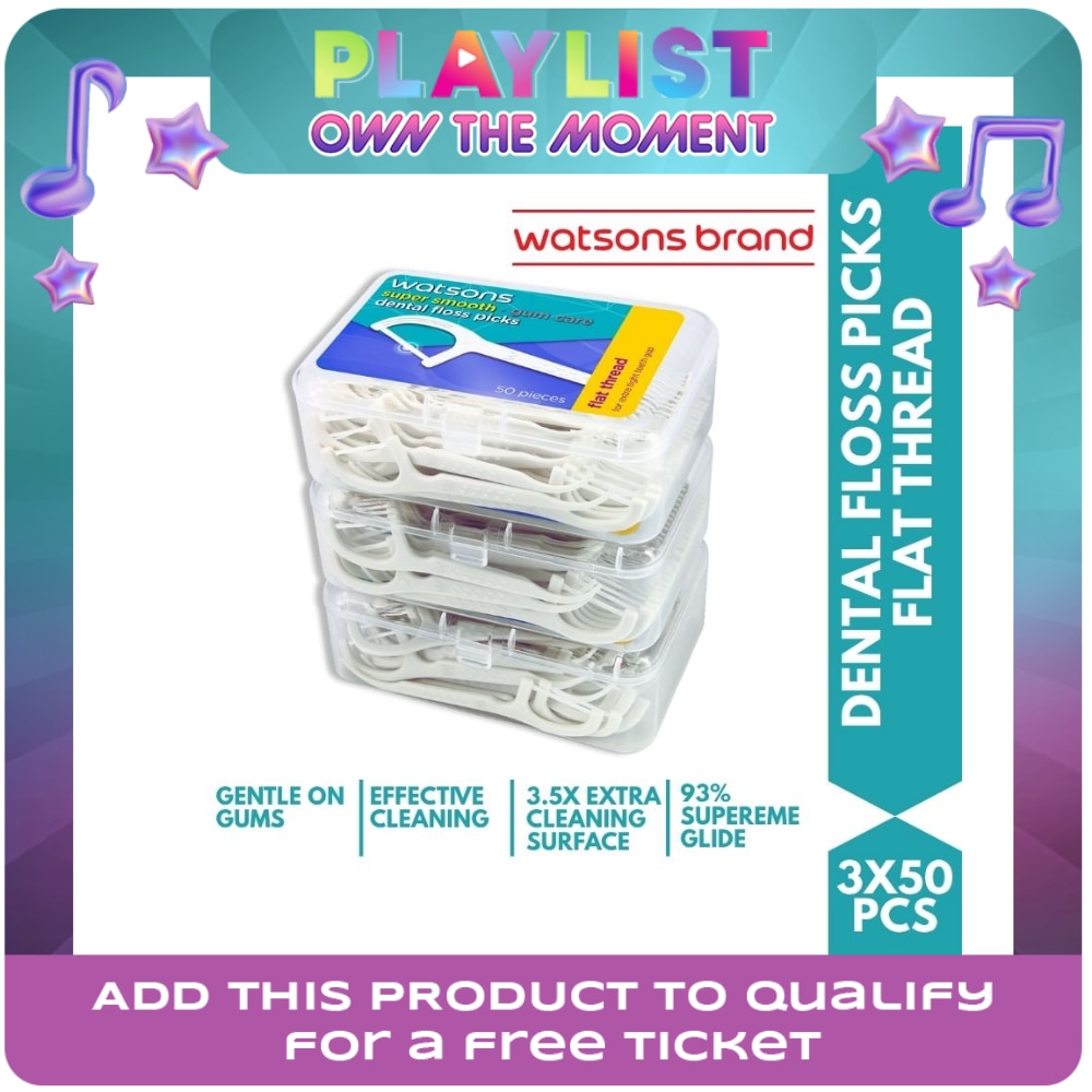 Flat Thread Mint Dental Flossers Loose Box