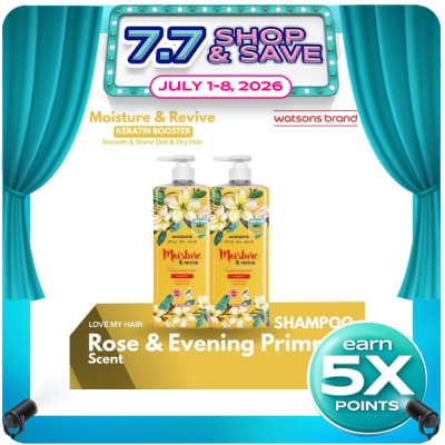 WATSONS - Moisture and Revive Nourishing Shampoo 1L