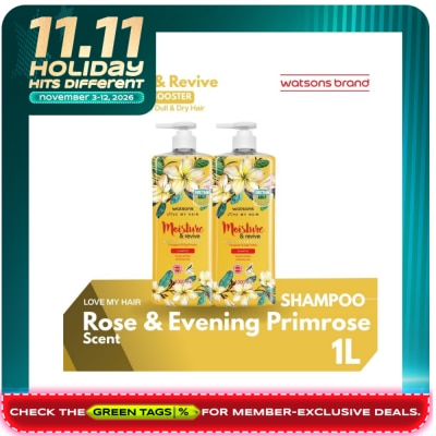 WATSONS Moisture and Revive Nourishing Shampoo 1L image