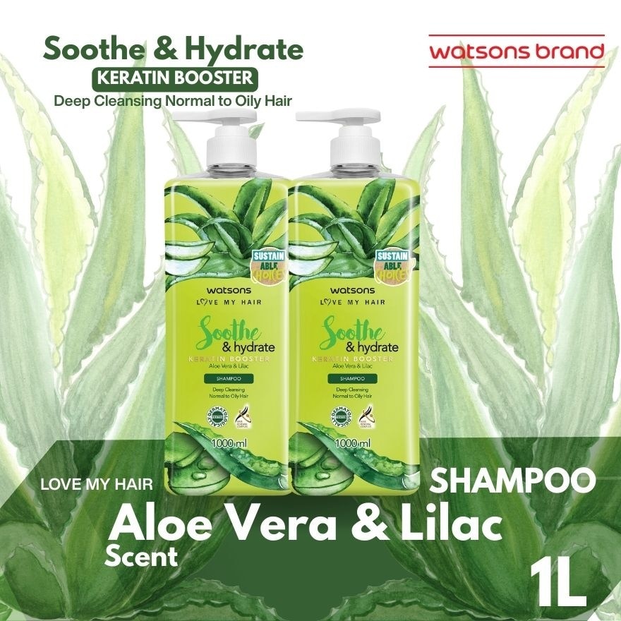 Aloe Vera Lilac Soothe Hydrate Nourishing Shampoo 1000ml