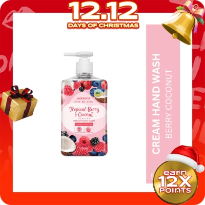 WATSONS Berry Coconut Cream Hand Soap 500ml