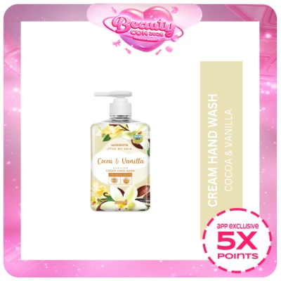WATSONS - Cocoa and Vanilla Scented Cream Hand Wash 500ml