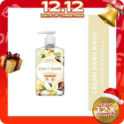 WATSONS Cocoa and Vanilla Scented Cream Hand Wash 500ml